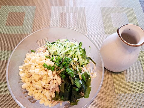 さっぱり食べられる!冷やしたぬきそば